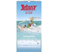 Asterix 2026 Familienplaner - Familien-Timer - Termin-Planer - Kids - Kinder-Kalender - Familien-Kalender - 22x45