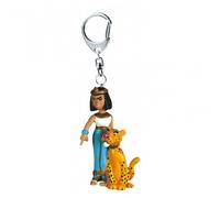 Asterix - Cleopatra Con Leopard - Llavero
