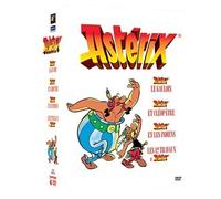 Astérix - Coffret 4 films : Astérix le Gaulois + Astérix et Cléopâtre + Les 12 travaux d'Astérix + Astérix et les indiens [Francia] [DVD]