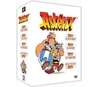 Astérix - Coffret 4 films : Astérix le Gaulois + Astérix et Cléopâtre + Les 12 travaux d'Astérix + Astérix et les indiens [Francia] [DVD]