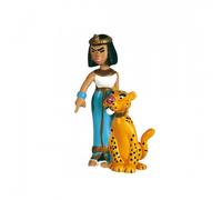 Asterix Figura Kleopatra Con Leopardo