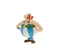 Figura plastoy asterix & obelix obelix sujetandose el pantalon pvc