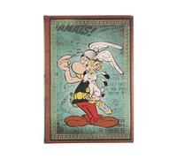 Asterix the Gaul (The Adventures of Asterix) Midi Unlined Hardback Journal (Elastic Band Closure)