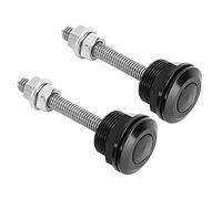 Astibym 2 Pasadores de capó Universales de Aleación de Aluminio de (el se | Cerradura de capó, Aleación de Aluminio, Tornillo de Hierro, Botón de Liberación, Requiere Taladro, Protección del Motor
