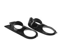 Astibym 2 Uds Cubierta de Luz Antiniebla Delantera con Agujeros Dobles | Plástico, Resistente Al Sol, Protección contra Rayones, Fácil Instalación, E46 M3 2 Puertas, Biseles de Faros Antiniebla
