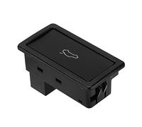 Astibym Botón Interruptor Portón Trasero 3D0959831D Abs Negro Recambio | Carcasa de Abs, Control de Liberación de la Tapa del Maletero, Compatibilidad, Acceso Al Compartimento de Equipaje Trasero,