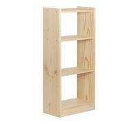 Astigarraga estantería librería gala de 4 baldas de madera maciza de