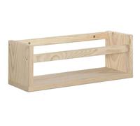 Astigarraga Kit Line Estante para Especias, Especiero, Estante de Cocina Pared, Madera Pino, 40 cm