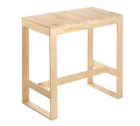 ASTIGARRAGA KIT LINE GARDEN004, Mesa alta Rectangular, Beige, 105x104.5x56.5 cm