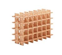Botellero para 24 botellas de madera de pino maciza Astigarraga Rioja 54x75x22cm