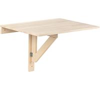Astigarraga Mesa Plegable de Pared en Madera Maciza Pino, 79,5x59 cm