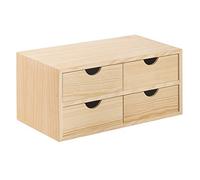 Astigarraga Mini cajonera de Madera con Cuatro cajones 18,5x40x20cm