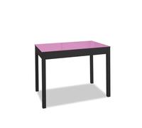 ASTIMESA Mesa de Cocina Fija Alta 92 cm, Rosa