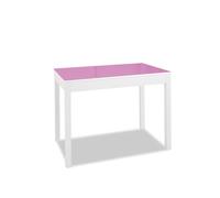 ASTIMESA Mesa de Cocina Fija Alta 92 cm, Rosa