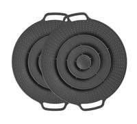 Astis Tapa silicona para olla,prueba de derrames accesorios herramientas,Protector de silicona para ollas de entre 15-25 cm de diámetro,Tapa antisalpicaduras para evitar derrames