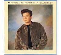 Astley, Rick - Astley, Rick She Wants To Dance With Me 7" RCA PB42189 EX/EX 1988 picture sleeve