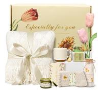 ASTLIHO Regalos para mujeres, canastas de cuidado de condolencias Get Well Soon, paquete Thinking of You Care, cestas de regalo únicas para mujeres, cumpleaños de mejor amiga