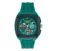 Aston Martin Am Formula 1 MTFO1 - Reloj analógico de Cuarzo para Hombre (Silicona), Verde