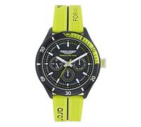 Aston Martin Am Formula 1 MTFP1 - Reloj analógico de Cuarzo para Hombre (Silicona), Amarillo