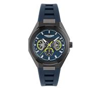 Aston Martin AML Thrill MTRI1 - Reloj de Pulsera multifunción para Hombre, Azul