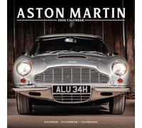 Aston Martin Calendar 2026 Square Car Wall Calendar - 16 Month