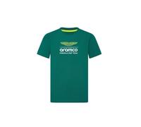 Aston Martin - Camiseta infantil con logotipo F1 Team Fórmula 1 oficial - Verde, verde, 3-4 Años