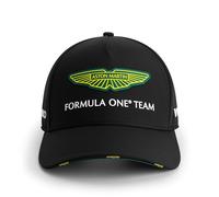 Aston Martin F1 2025 Gorra del Equipo Negra - Talla Única