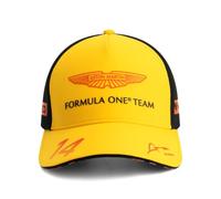 Aston Martin F1 2025 Gorra Edición Especial Barcelona Amarilla - Talla Única