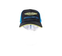 Aston Martin F1 2025 Gorra Edición Especial Singapur Negra - Talla Única