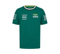 Aston Martin F1 Camiseta del Equipo 2024 para Hombre - Verde - Talla: S