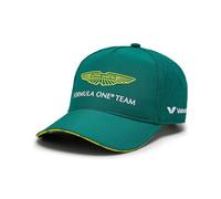 Aston Martin Gorra Equipo F1 2024 – Unisex – Gris – Talla única