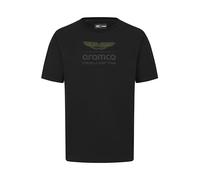 Aston Martin F1 Stealth Logo Camiseta Hombres - Negro - Talla: XL