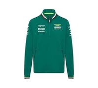 Aston Martin F1 Team 2024 1/4 Zip Hombre - Verde, S, Verde, 18-24 Meses