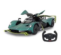 JAMARA Aston Martin Valkyrie AMR Pro 1:14 - Puerta Manual (1:14, 2,4 GHz, con Licencia Oficial, Interior detallado, Pintura Fiel, Parabrisas Transparente, luz LED, Coche RC