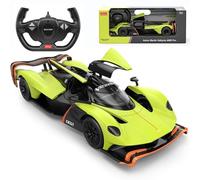 Aston Martin Valkyrie AMR Pro - Coche teledirigido a escala 1:14, con licencia oficial, color verde claro, perfecto para niños y niñas