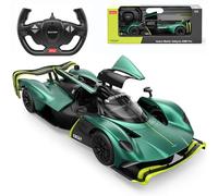 Aston Martin Valkyrie AMR Pro - Coche teledirigido a escala 1:14, con licencia oficial, color verde oscuro, perfecto para niños y niñas