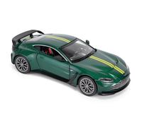 Aston Martin Vantage V12 1:24 Escala Die-Cast Model Car - Green | Detailed Collectors Edition Diecast | Producto oficial con licencia