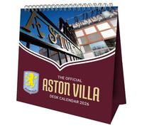 ASTON VILLA FC 2026 DESK EASEL CALENDAR