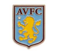 Aston Villa FC Aston Villa Crest Pin Badge Parches, Adultos Unisex, Multicolor (Multicolor), Talla Única