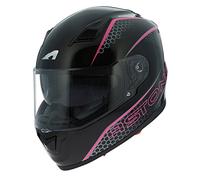 Astone Helmets Gt900-pul-pkm Casco Integral de Moto GT900, Mujer, Rosa, Medium