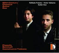 Astor Piazzolla 20th Century Classical Guitar Duo (CD) Album (Importación USA)