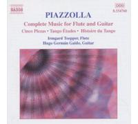 Astor Piazzolla Complete Music for Flute and Guitar (CD) Album (Importación USA)