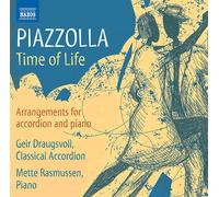 Astor Piazzolla – Time of Life: Arrangements pour Accordeon et Piano – CD – Importación USA