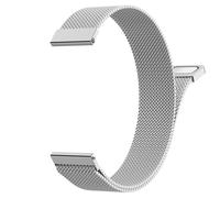 Astorgos 18mm Correa Metálica Compatible con Garmin Venu 4 41mm/3S/2S; Forerunner 265S/255S; Vivoactive 4S/Vivomove 3S, Correa de Repuesto Malla de Acero Inoxidable con Cierre Magnético, Plata