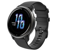 Astorgos 1Pack Pulsera de Reloj Compatible con Forerunner 265S/255S/255S Music/Vivoactive 4S/Venu 3S/Venu 2S/Vivomove 3S, 18 mm Pulsera de Silicona Suave Transpirable Reemplazo, Negro