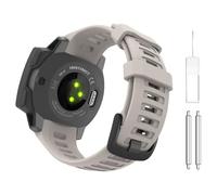 Astorgos 1Pack Sport Watch Band Compatible con Garmin Instinct Esports/Solar/Tactical/Tide Military Watch/Instinct 2 Sports GPS, Pulsera de Silicona Suave Reemplazo de la Correa, Tndra