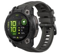 Astorgos 22mm Caucho Deporte Correa de Repuesto Compatible con Garmin Instinct 3 Solar 45mm/Instinct 3 Amoled 45mm, Impermeable Reloj Correa de la Pulsera Transpirable Ligero, Ik Gris