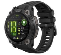 Astorgos 22mm Caucho Deporte Correa de Repuesto Compatible con Garmin Instinct 3 Solar 45mm/Instinct 3 Amoled 45mm, Impermeable Reloj Correa de la Pulsera Transpirable Ligero, Negro Medianoche