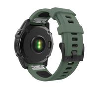 Astorgos 22mm Reloj Correa Compatible con Garmin Fenix 7/7 Pro/6/6 Pro/5/5 Plus/Forerunner 965/955/945/Instinct Solar/Instinct 2, Correa de Reloj de Liberación Rápida Deporte, Verde Ejército/Negro