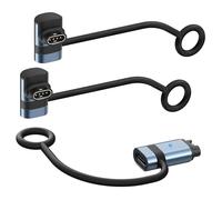 Astorgos 3 Pack Cable Cargador para Fenix 8/7/7X/7S/6, Forerunner 970/570/965/955/265/255/165/55, Vivoactive 5/4S, Venu 3S/2/SQ, Instinct, Epix, Azul-Gris